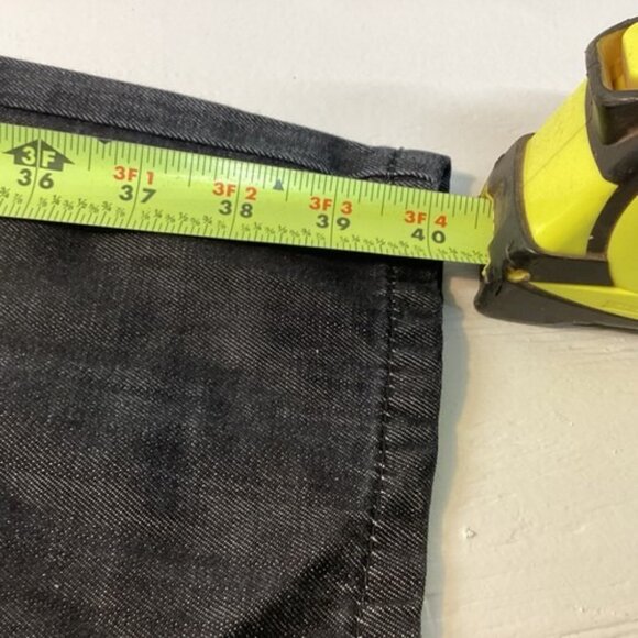 Perry Ellis Men's‎ Slim Fit Stretch Jeans Size 36x32 Black Mid Rise Smoke Free - Picture 7 of 15